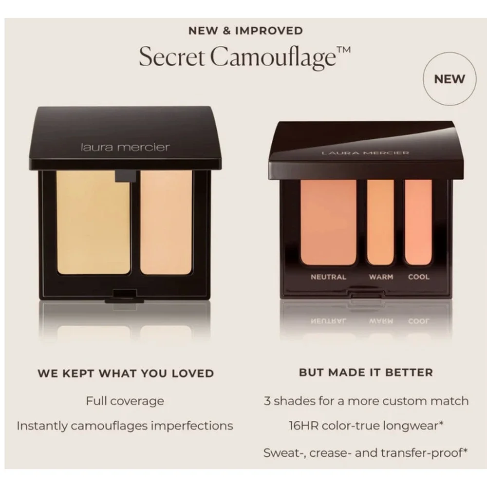 LAURA MERCIER SECRET CAMOUFLAGE COMPLEXION PERFECTOR #03 0.11 OZ NEW UNOPENED